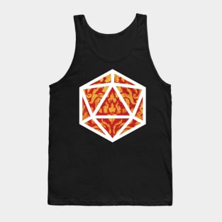 D20 Decal Badge - Efreeti Tank Top